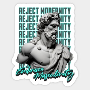 Reject Modernity Sticker